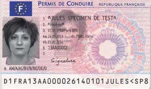 Permis de conduire pour le casino